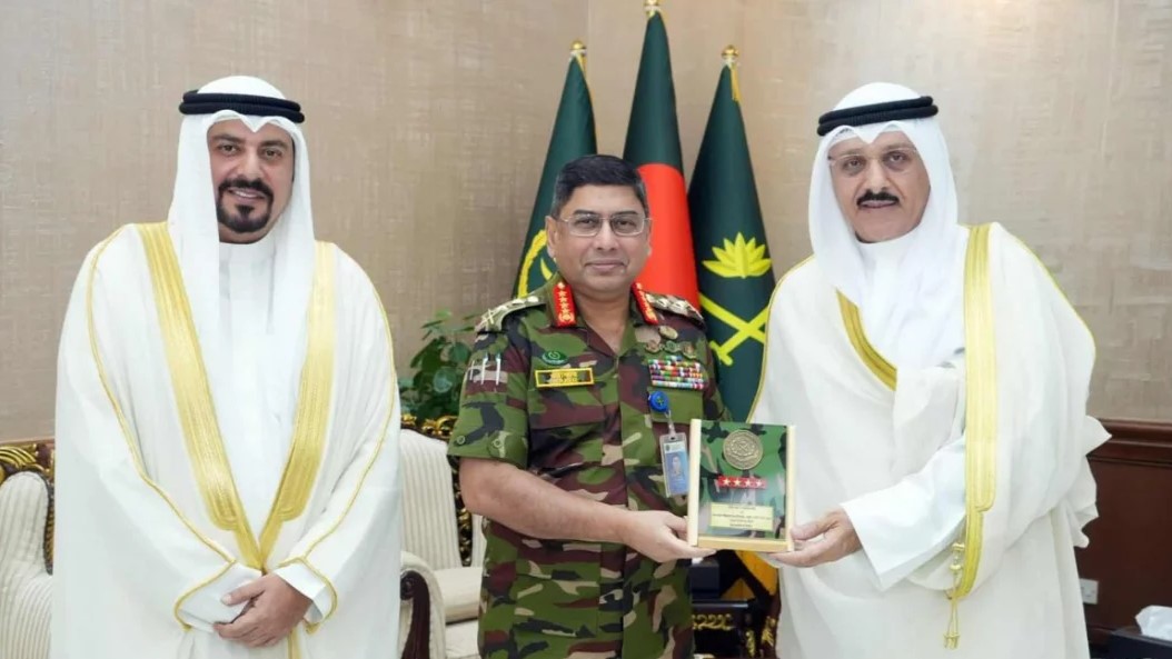 সেনাপ্রধানের সঙ্গে কুয়েতের এশিয়া বিষয়ক সহকারী পররাষ্ট্রমন্ত্রীর সাক্ষাৎ